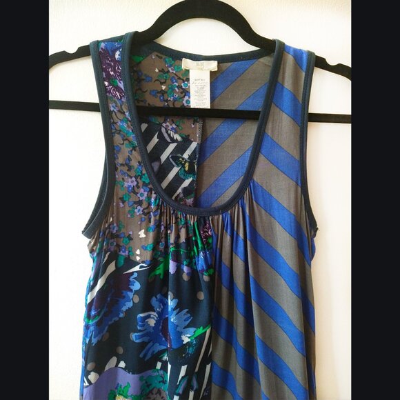 DEPT Patterned Multicoloured Drop Waist Dress - Picture 3 of 6